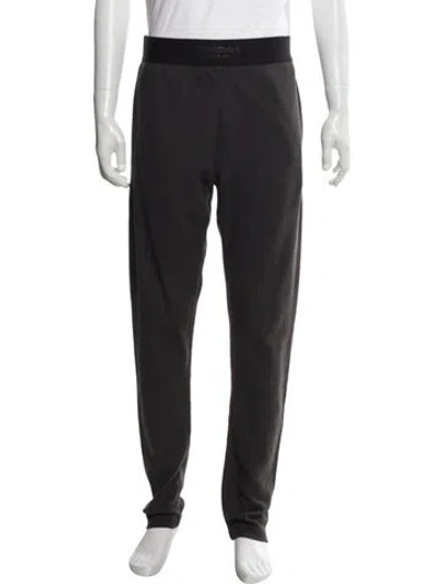 Pre-owned Essentials Lounge Bottoms In Black