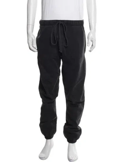 Pre-owned Essentials Lounge Bottoms In Black