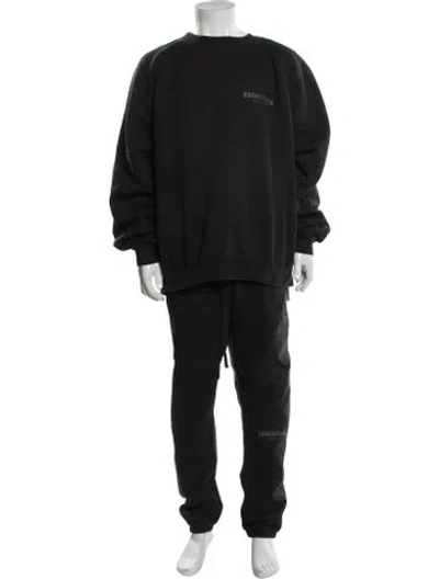 Pre-owned Essentials Lounge Bottoms In Black
