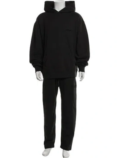 Pre-owned Essentials Lounge Bottoms In Black