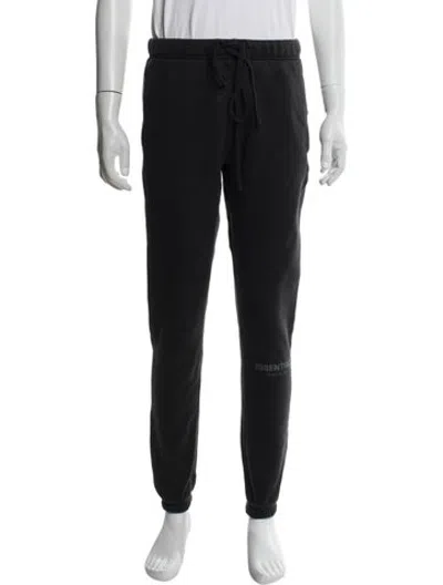 Pre-owned Essentials Lounge Bottoms In Black