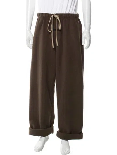 Pre-owned Essentials Lounge Bottoms In Brown