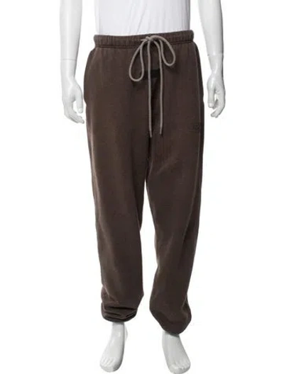 Pre-owned Essentials Lounge Bottoms In Brown