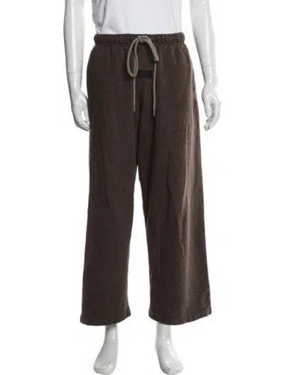 Pre-owned Essentials Lounge Bottoms In Brown