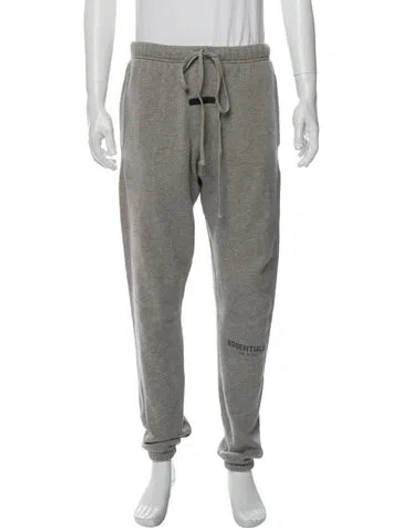 Pre-owned Essentials Lounge Bottoms In Gray