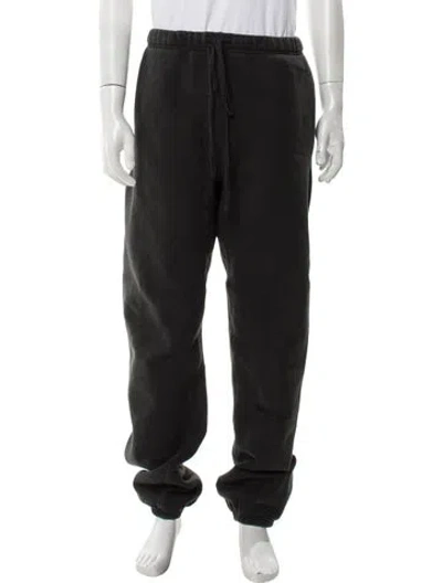 Pre-owned Essentials Lounge Bottoms In Gray