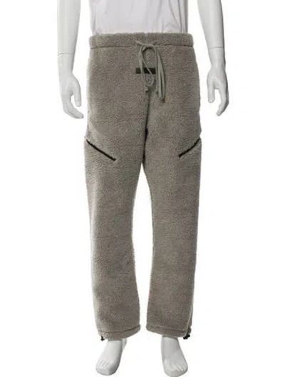 Pre-owned Essentials Lounge Bottoms In Gray