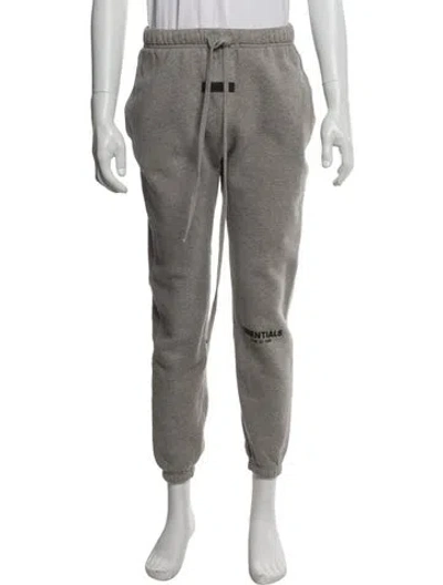 Pre-owned Essentials Lounge Bottoms In Gray