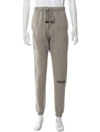 Pre-owned Essentials Lounge Bottoms In Gray