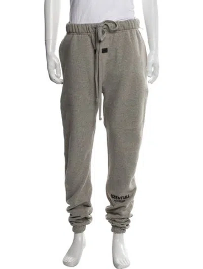 Pre-owned Essentials Lounge Bottoms In Gray