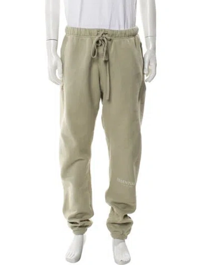 Pre-owned Essentials Lounge Bottoms In Green