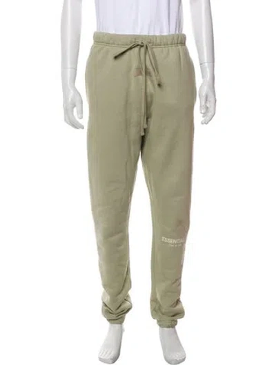 Pre-owned Essentials Lounge Bottoms In Green