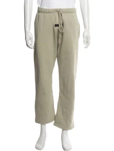 Pre-owned Essentials Lounge Bottoms In Green