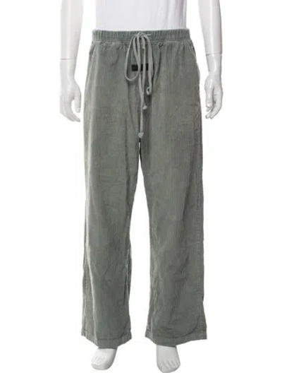 Pre-owned Essentials Lounge Bottoms In Green
