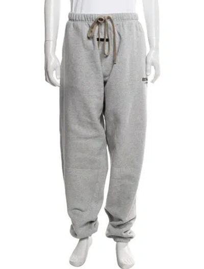 Pre-owned Essentials Lounge Bottoms In Grey