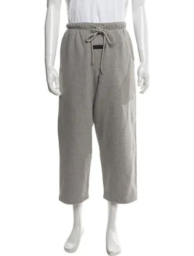 Pre-owned Essentials Lounge Bottoms In Grey
