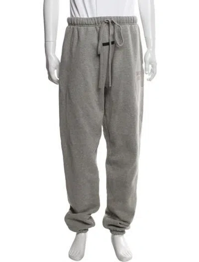 Pre-owned Essentials Lounge Bottoms In Grey