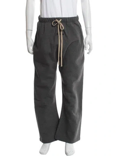 Pre-owned Essentials Lounge Bottoms In Grey