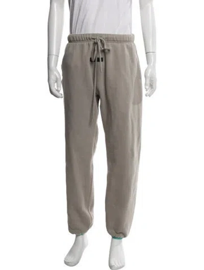 Pre-owned Essentials Lounge Bottoms In Neutral