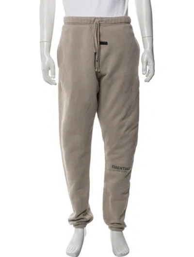 Pre-owned Essentials Lounge Bottoms In Neutral