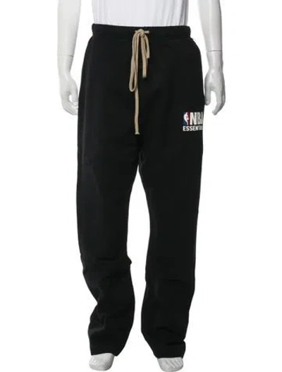 Pre-owned Essentials Lounge Bottoms W/ Tags In Black