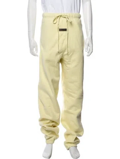 Pre-owned Essentials Lounge Bottoms W/ Tags In Yellow