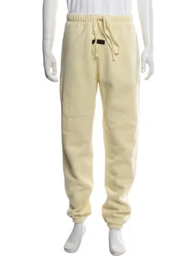 Pre-owned Essentials Lounge Bottoms In Yellow