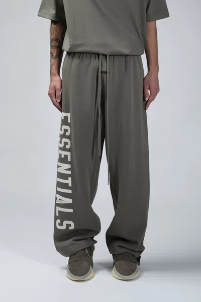 Essentials Lounge Fleece Sweatpants In Gray