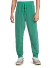 Essentials Fear Of God  Ss24 Crinkle Nylon Track Pants 'mint Leaf' In Green