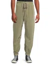 Essentials Men's Crinkled Drawstring Joggers In Green