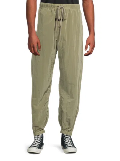 Essentials Men's Crinkled Drawstring Joggers In Green