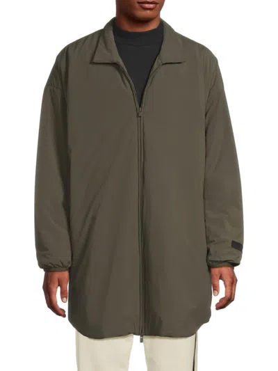Essentials Men's Puffer Jacket In Animal Print