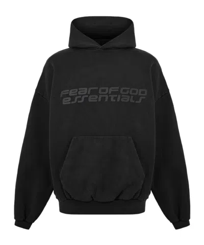 Essentials Mens 90s Hoodie In Black