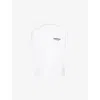 Essentials Logo Print Crewneck T-shirt In Bright White