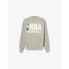 Essentials Mens Fear Of God  Fog X  X Nba Sport Crewneck Cotton-blend Sweatshirt In Green