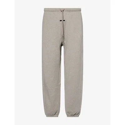 Essentials Mens  Classic Cotton-blend Jogging Bottoms Warm Heather In Gray
