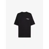 Essentials Back Logo T-shirt In Black