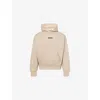Essentials Classic Fit Fleece Hoodie In Neutral