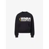 Essentials Mens Vintage Black Fog X  X Wnba Graphic-print Sweatshirt Xs In Black
