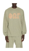 Essentials Merch Long Sleeve Tee In Neutral