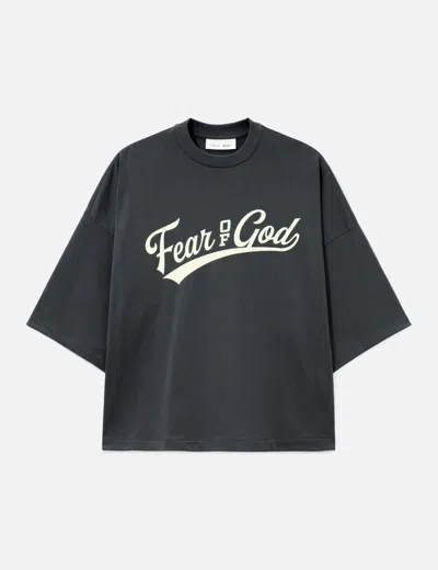 Essentials Merch Tee Boxy Fit In Gray
