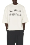 Essentials Merch Tee In Ivory
