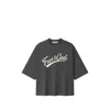 Essentials Merch Tee Logo-print T-shirt In Grey