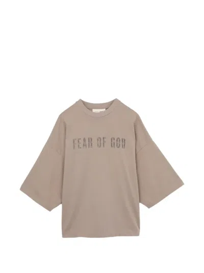 Essentials Merch Tee In Neutral