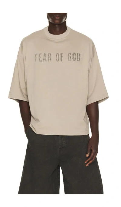 Essentials Merch Tee In Seal