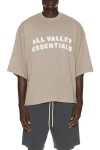 Essentials Merch Tee In Neutral