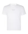 Essentials Metallic Badge T-shirt In White
