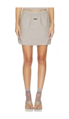 Essentials Micro Skirt In Gray