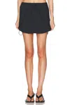 Essentials Micro Skirt In Black