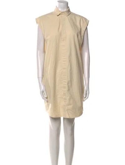 Pre-owned Essentials Mini Dress In Neutral